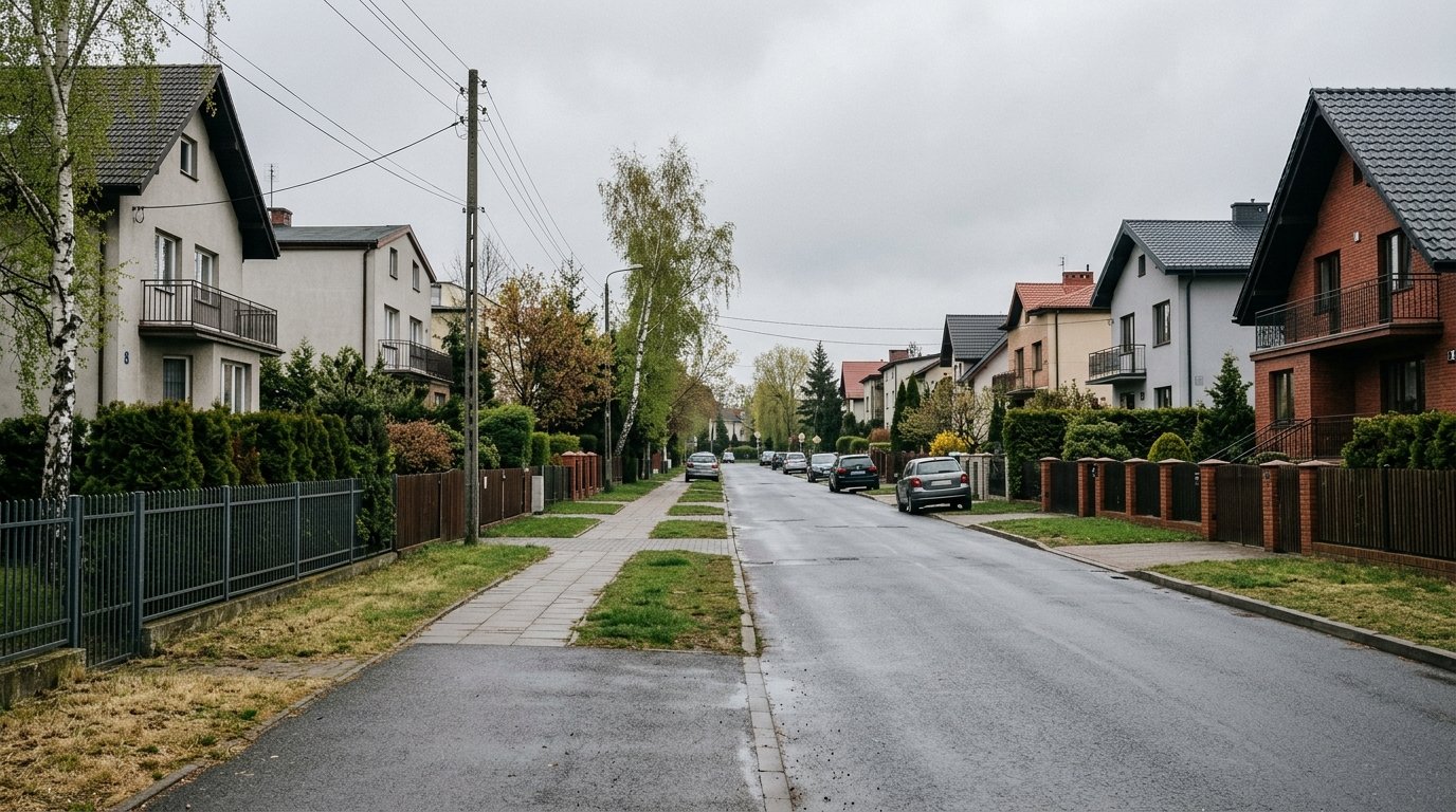 Interwencja straży pożarnej przy ul. Przebiśniegowej