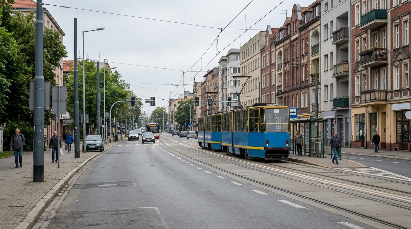 Kolizja na ulicy Strzegomskiej. Utrudnienia w kursowaniu tramwajów