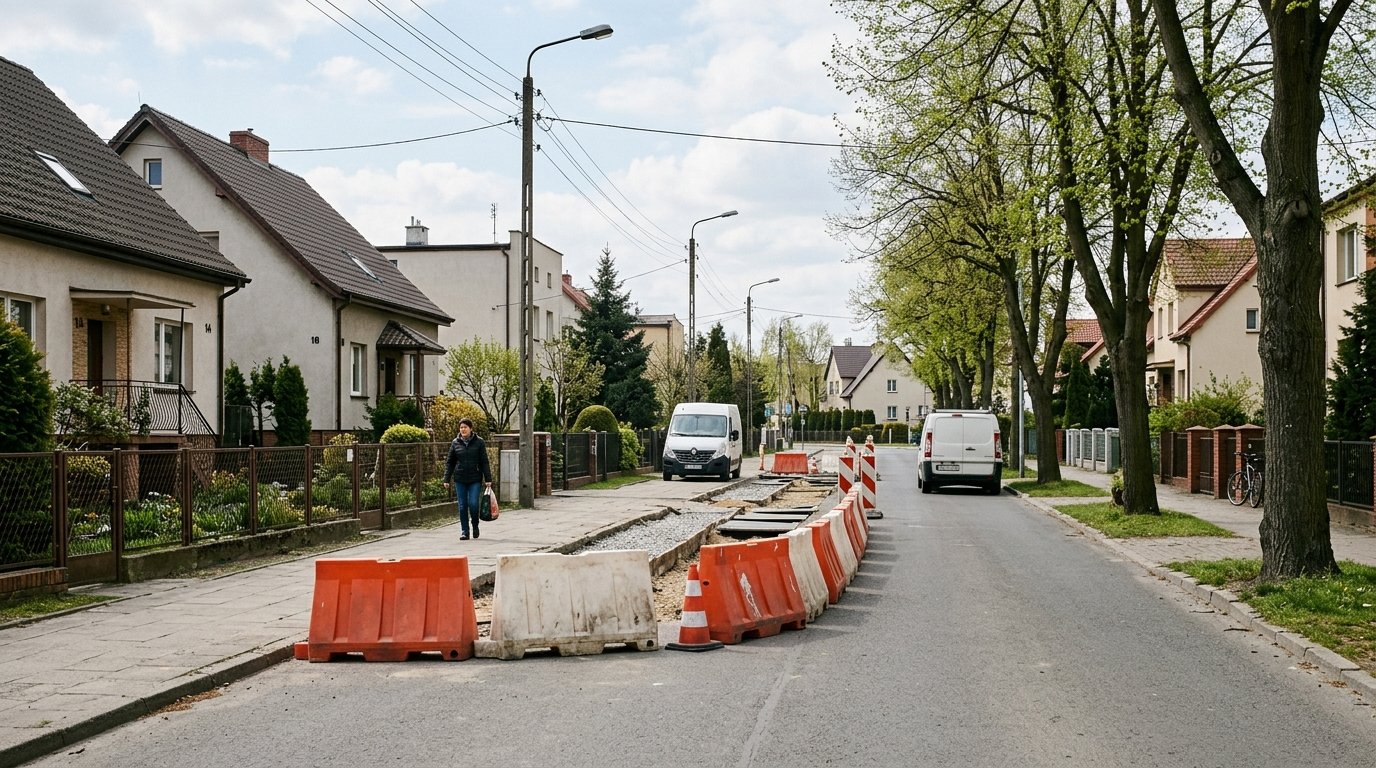 Modernizacja sieci wodno-kanalizacyjnej na wrocławskich Żernikach