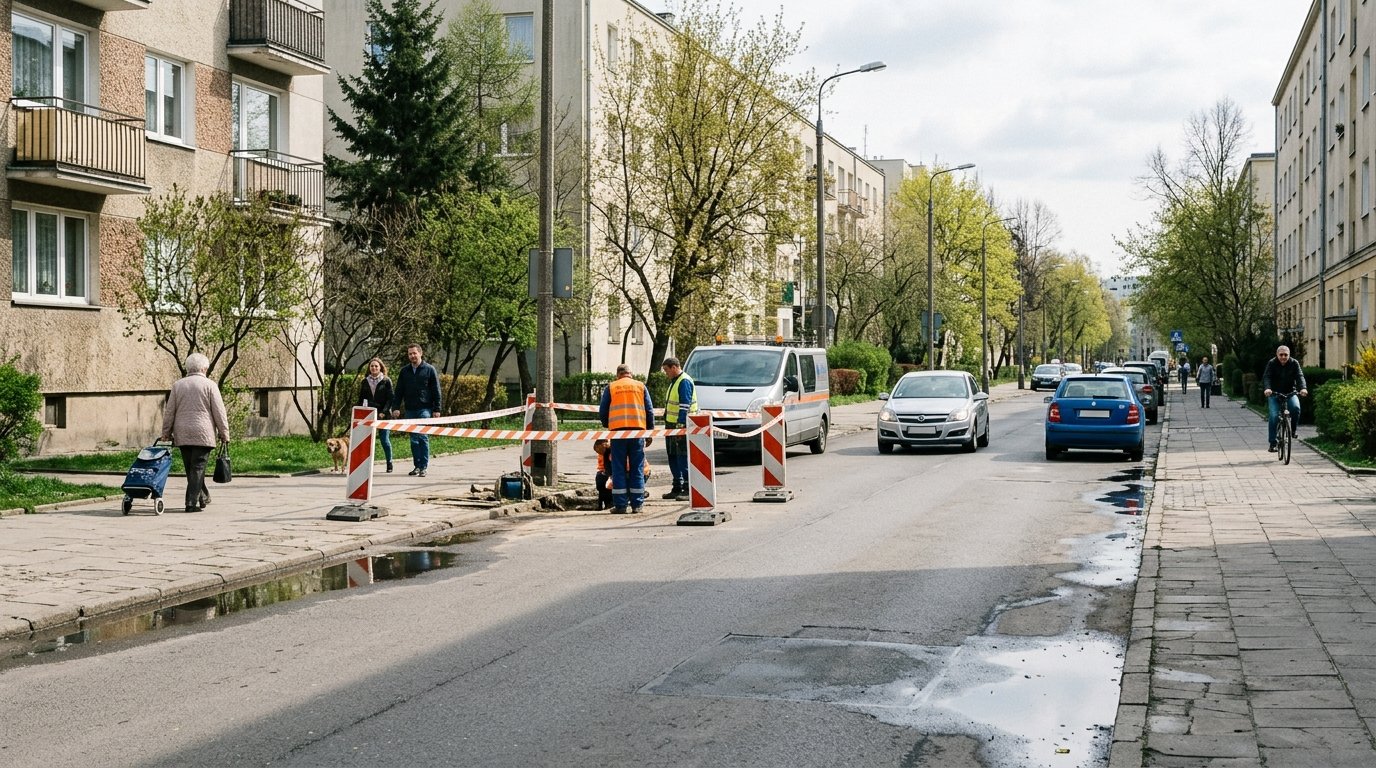 Prace wodociągowe na ulicy Abecadło. Planowane utrudnienia w ruchu