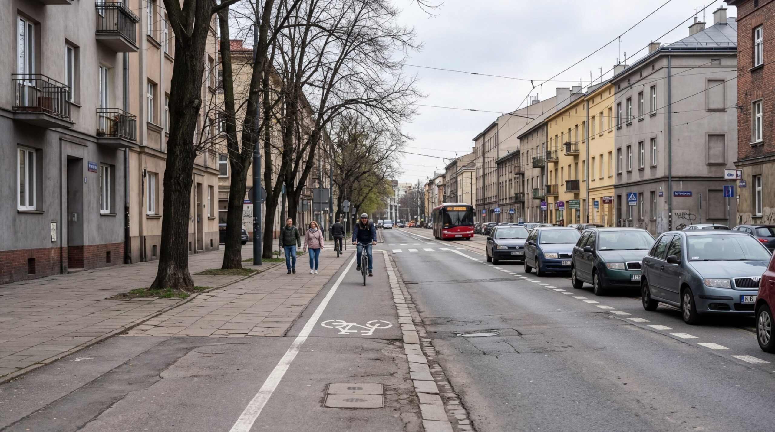Rozpoczyna się modernizacja infrastruktury pieszo-rowerowej na ul. Piastowskiej
