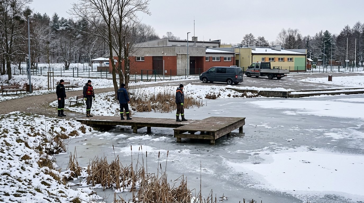 Szkolenie strażaków z zakresu ratownictwa wodno-lodowego w Kaniowie