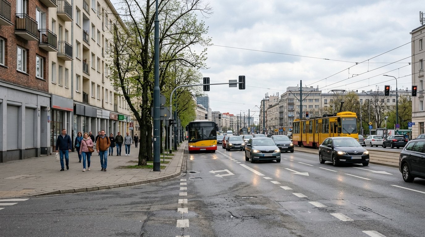 Utrudnienia w ruchu w związku z procesjami drogi krzyżowej w Warszawie