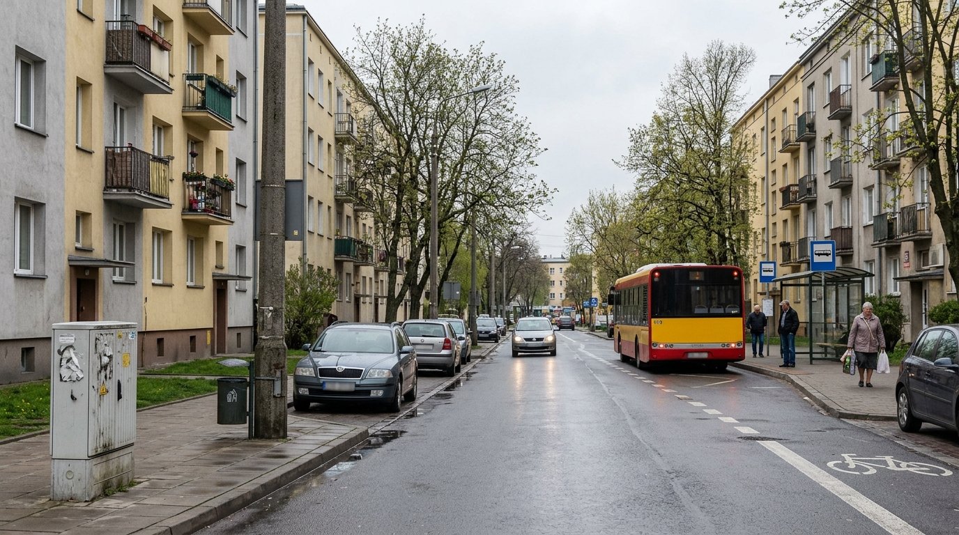 Historyczna perspektywa: Aleja Niepodległości w miejscu ulicy Topolowej