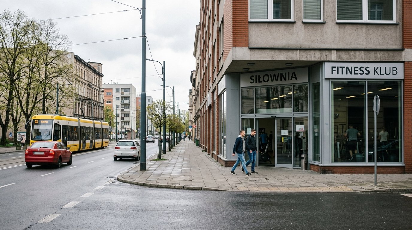 Funkcjonariusz z Katowic zatrzymał poszukiwanego podczas treningu na siłowni