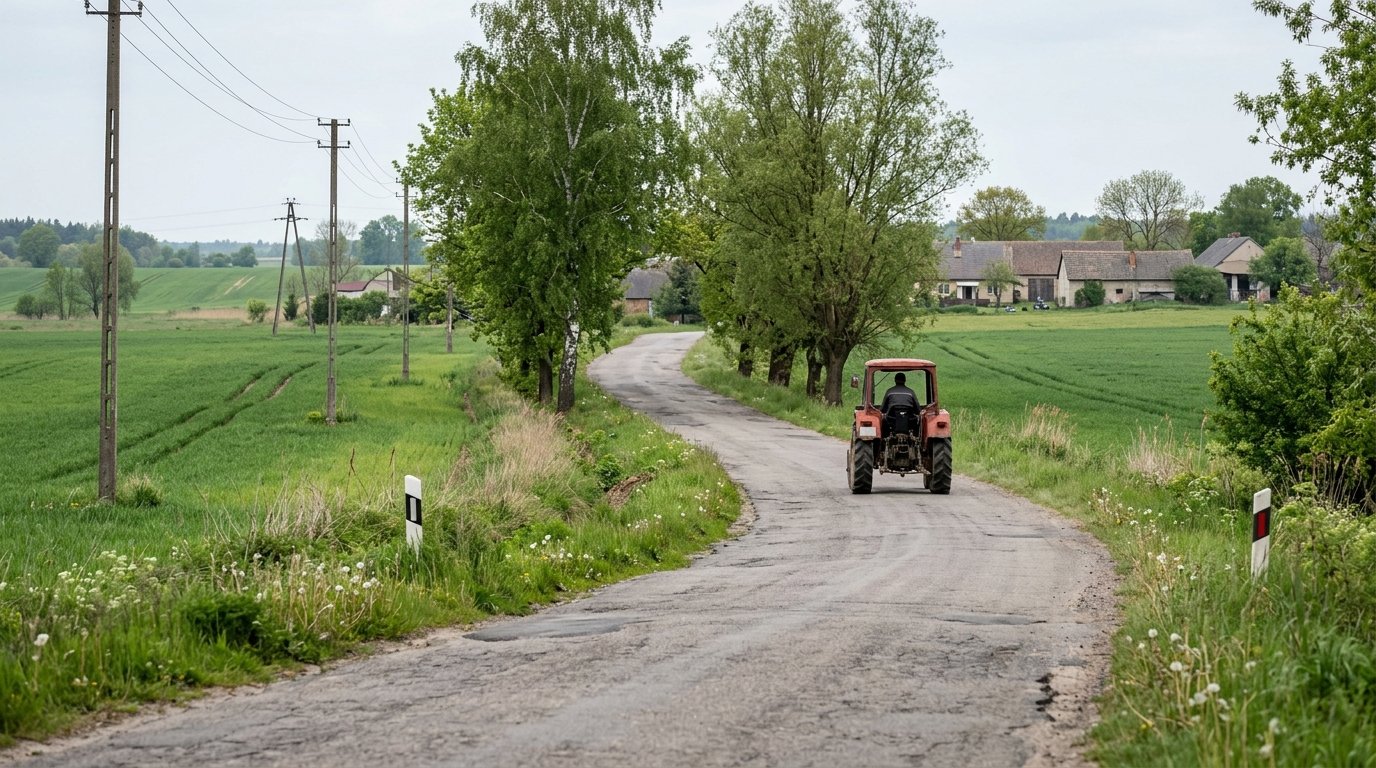 Kierował ciągnikiem w stanie nietrzeźwości. 43-latek zatrzymany przez policję w gminie Grabowo
