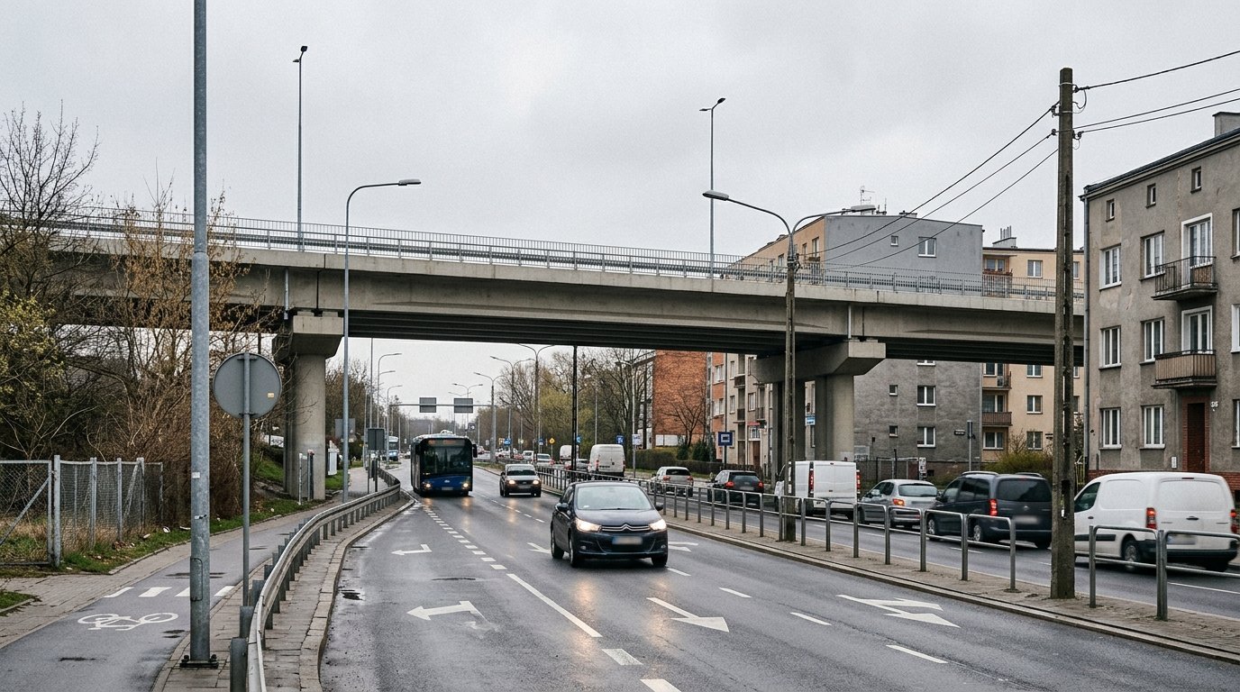 Postępy prac na Estakadzie Kwiatkowskiego: naprawa przegubu konstrukcyjnego