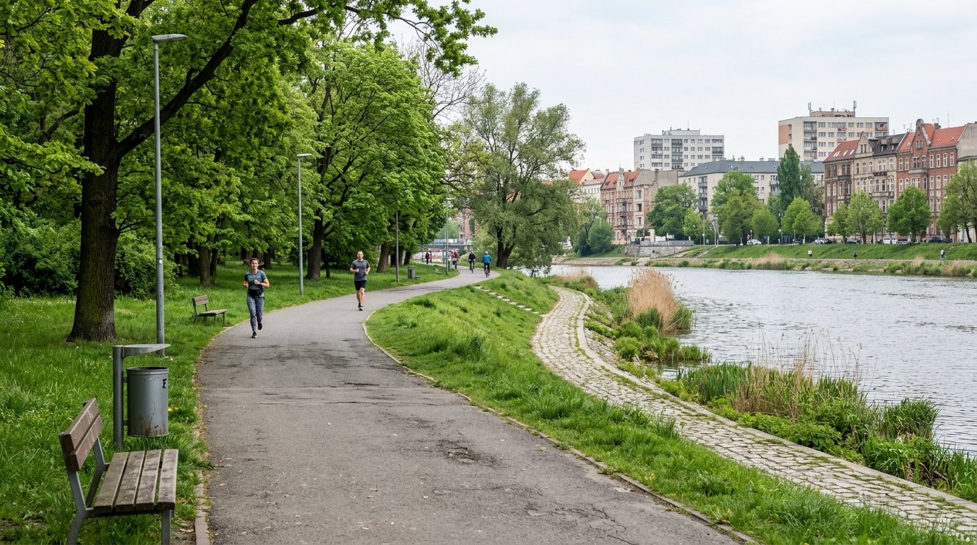 Sieć tras biegowych we Wrocławiu powiększy się o 10 nowych odcinków