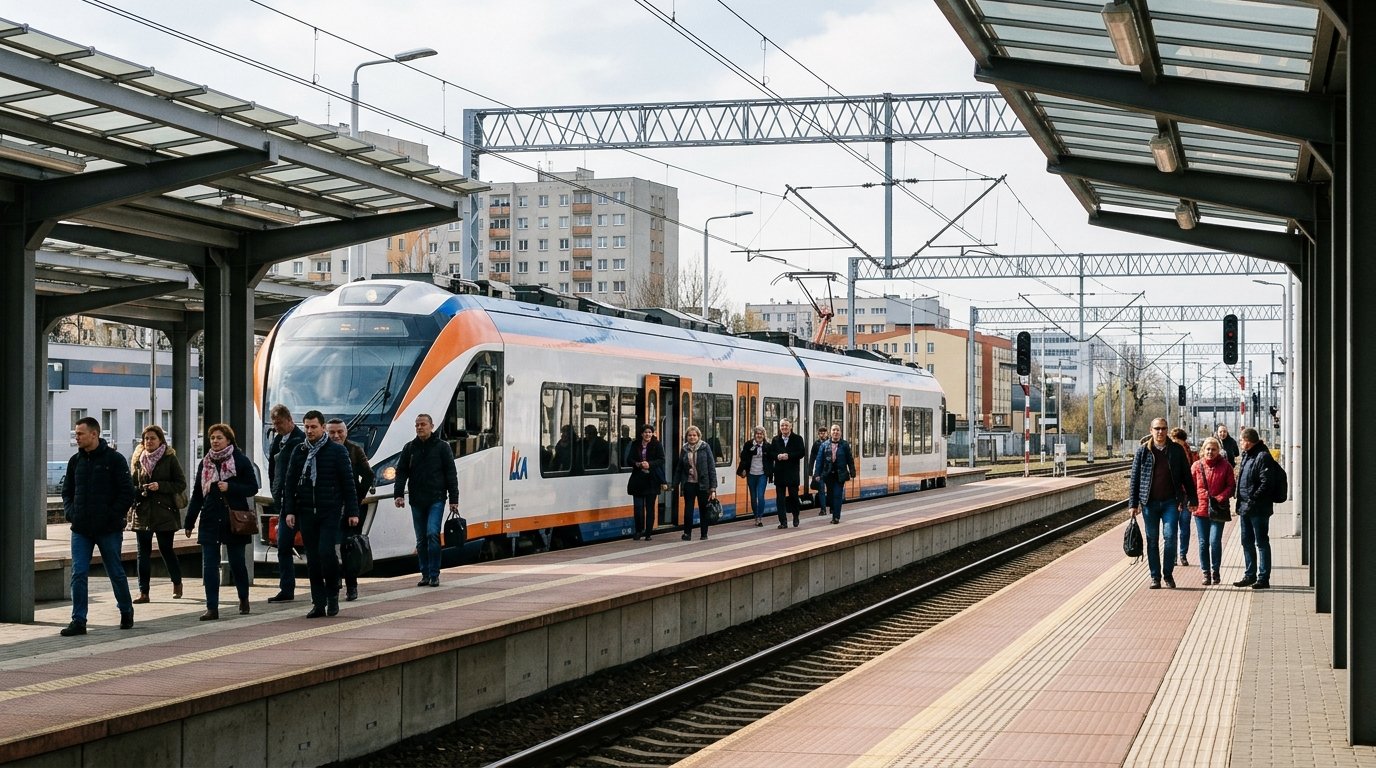 Świąteczna oferta Łódzkiej Kolei Aglomeracyjnej: przejazdy do Warszawy w cenie 10 zł