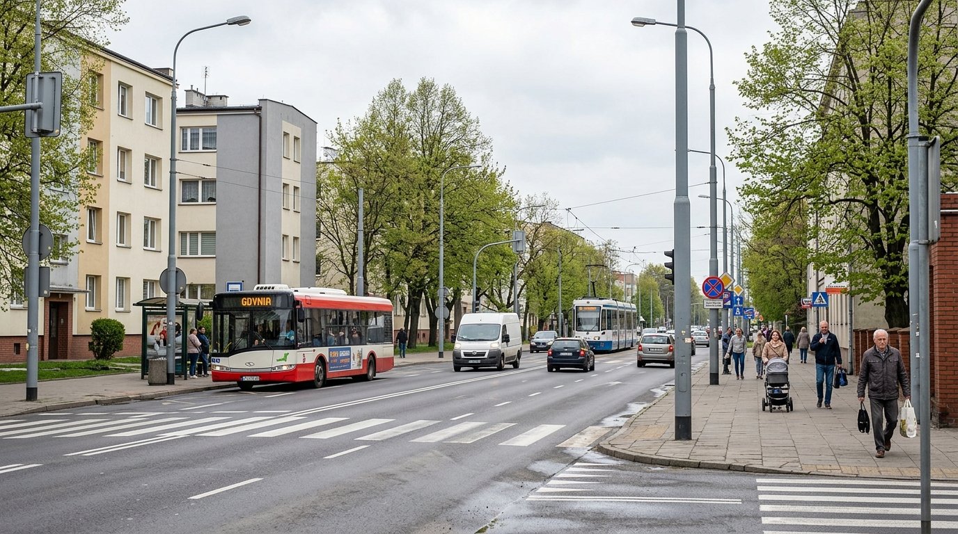 Zmiany w organizacji ruchu na ul. Chylońskiej w Gdyni