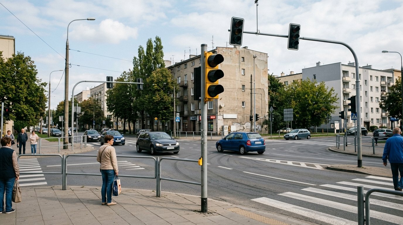 Gdynia: Awaria sygnalizacji świetlnej na skrzyżowaniu ulic Chwaszczyńskiej i Nowowiczlińskiej