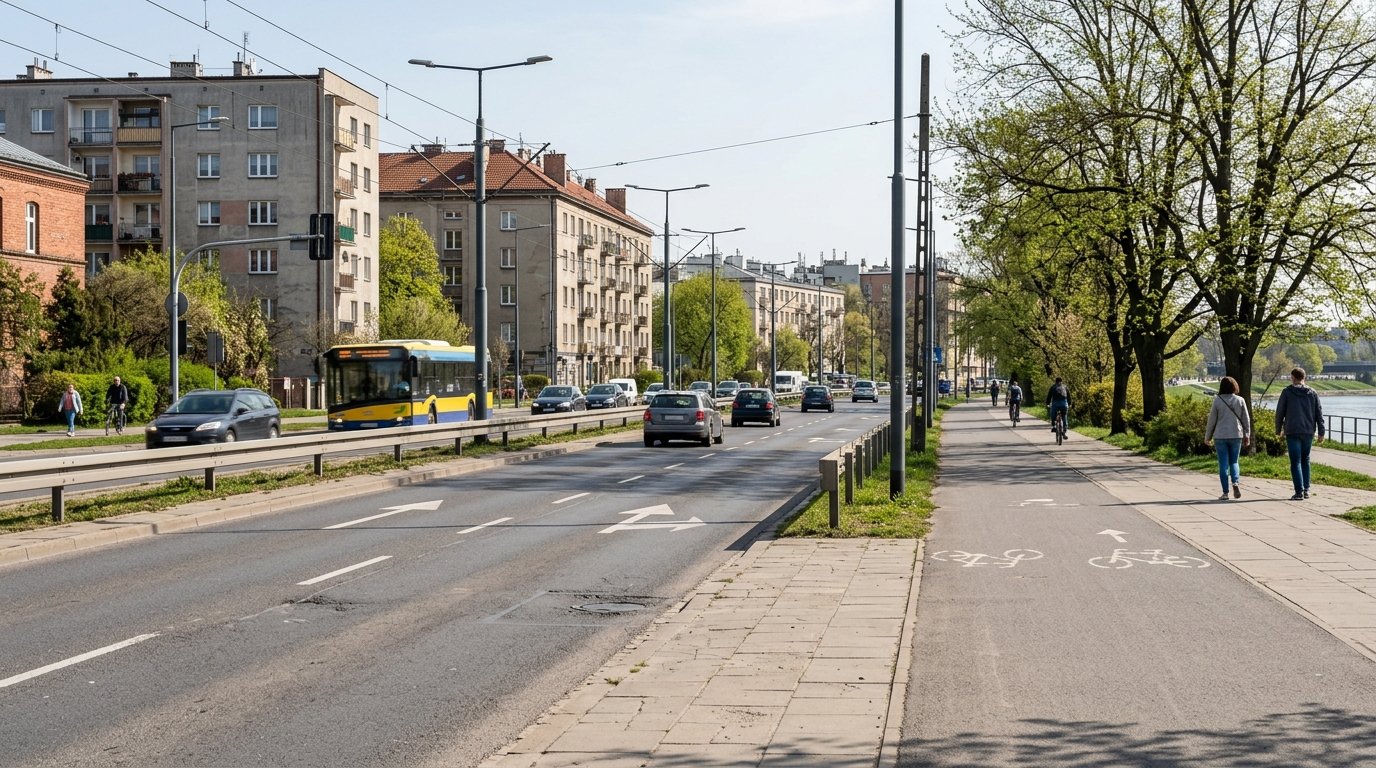 Kraków planuje budowę przejścia podziemnego pod ul. Ofiar Dąbia