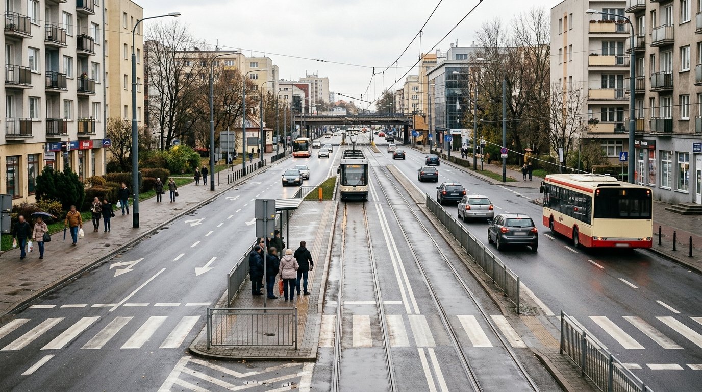 Utrudnienia w ruchu na al. Zwycięstwa w Gdyni