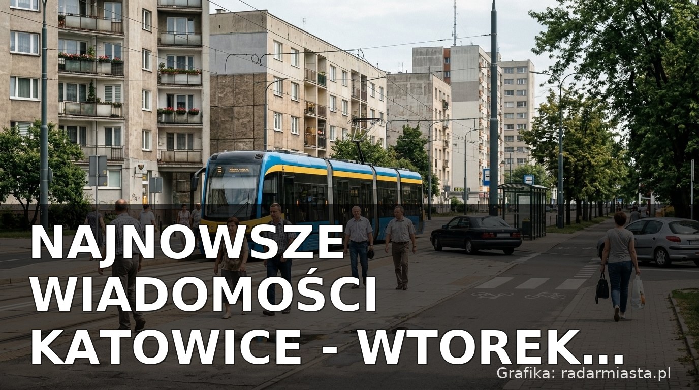 Najnowsze wiadomości Katowice – Wtorek 14.07.2026
