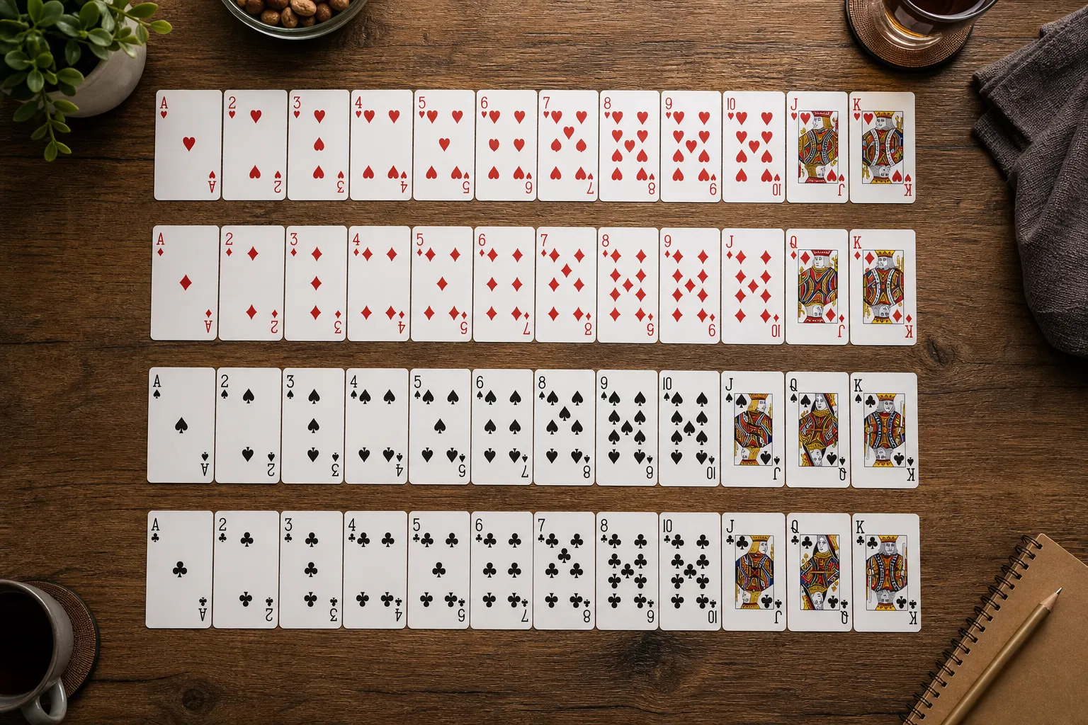 Karty do gry — kompletny przewodnik po talii 52 kart