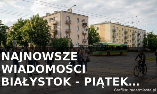 Najnowsze wiadomości Białystok – Piątek 24.07.2026