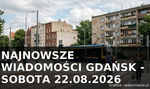 Najnowsze wiadomości Gdańsk – Sobota 22.08.2026