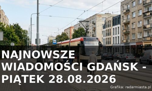 Najnowsze wiadomości Gdańsk – Piątek 28.08.2026