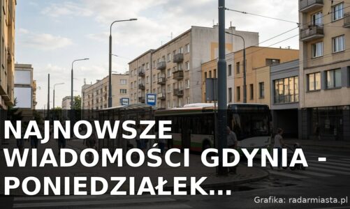 Najnowsze wiadomości Gdynia – Poniedziałek 03.08.2026