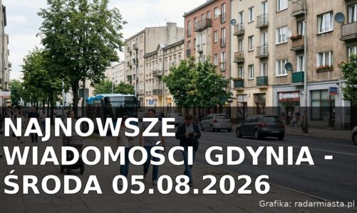 Najnowsze wiadomości Gdynia – Środa 05.08.2026