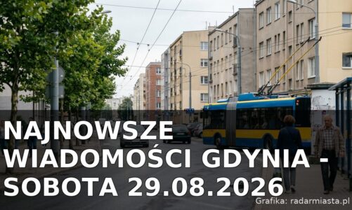 Najnowsze wiadomości Gdynia – Sobota 29.08.2026