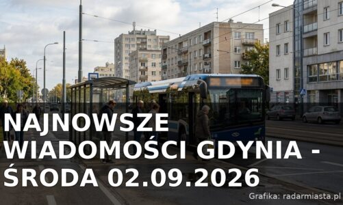 Najnowsze wiadomości Gdynia – Środa 02.09.2026