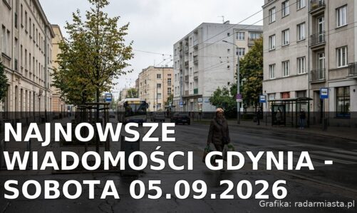Najnowsze wiadomości Gdynia – Sobota 05.09.2026