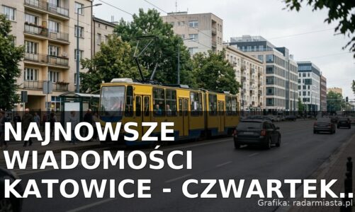 Najnowsze wiadomości Katowice – Czwartek 20.08.2026