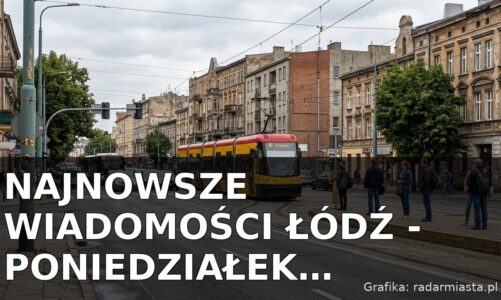 Najnowsze wiadomości Łódź – Poniedziałek 31.08.2026