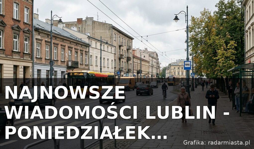 Najnowsze wiadomości Lublin – Poniedziałek 07.09.2026