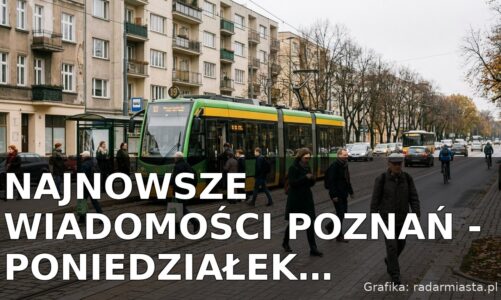 Najnowsze wiadomości Poznań – Poniedziałek 19.10.2026