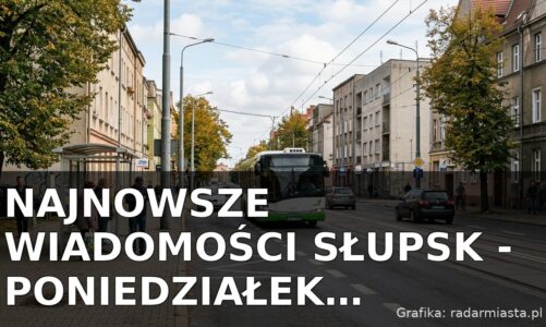 Najnowsze wiadomości Słupsk – Poniedziałek 28.09.2026