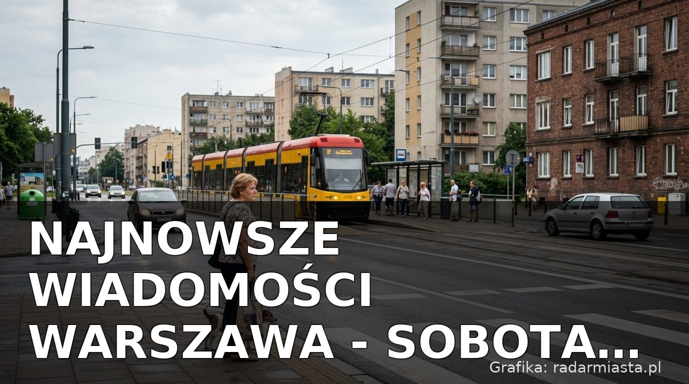 Najnowsze wiadomości Warszawa – Sobota 18.07.2026