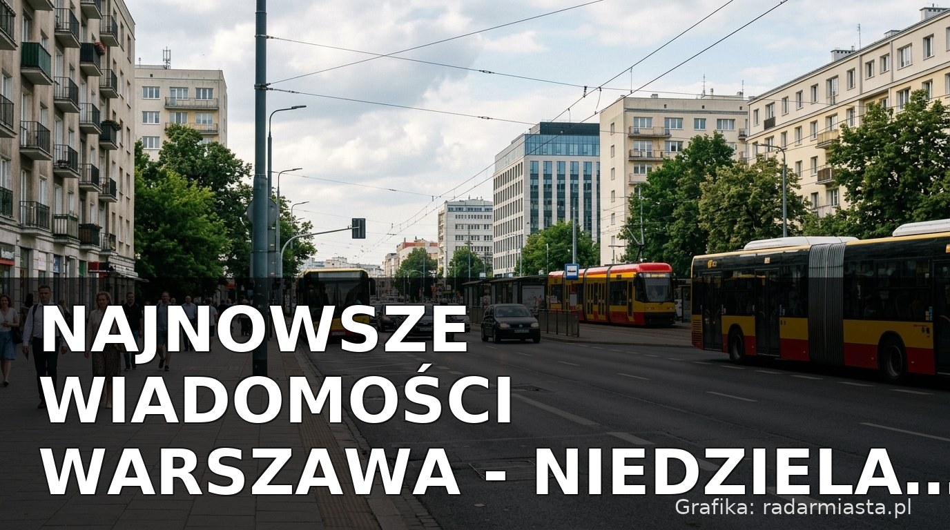 Najnowsze wiadomości Warszawa – Niedziela 19.07.2026