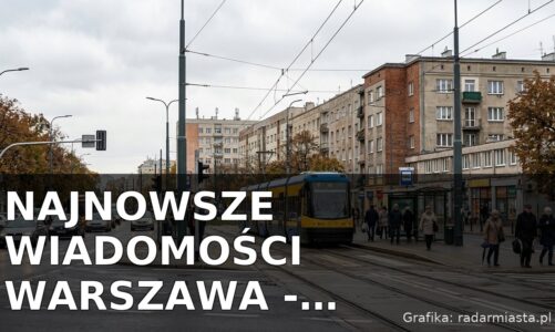Najnowsze wiadomości Warszawa – Poniedziałek 12.10.2026