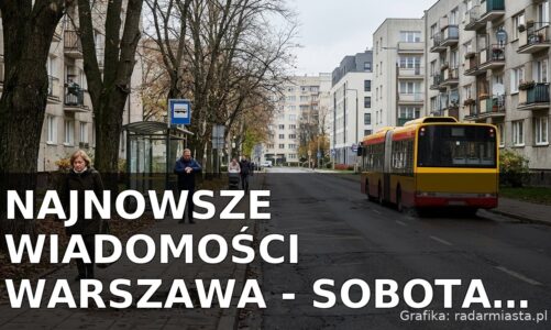 Najnowsze wiadomości Warszawa – Sobota 24.10.2026
