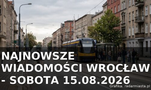 Najnowsze wiadomości Wrocław – Sobota 15.08.2026