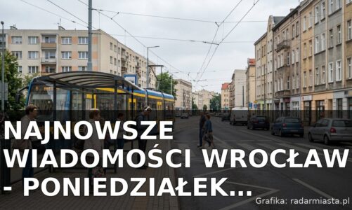 Najnowsze wiadomości Wrocław – Poniedziałek 24.08.2026