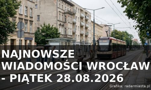 Najnowsze wiadomości Wrocław – Piątek 28.08.2026