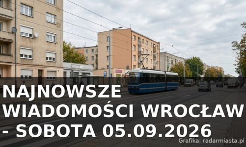 Najnowsze wiadomości Wrocław – Sobota 05.09.2026