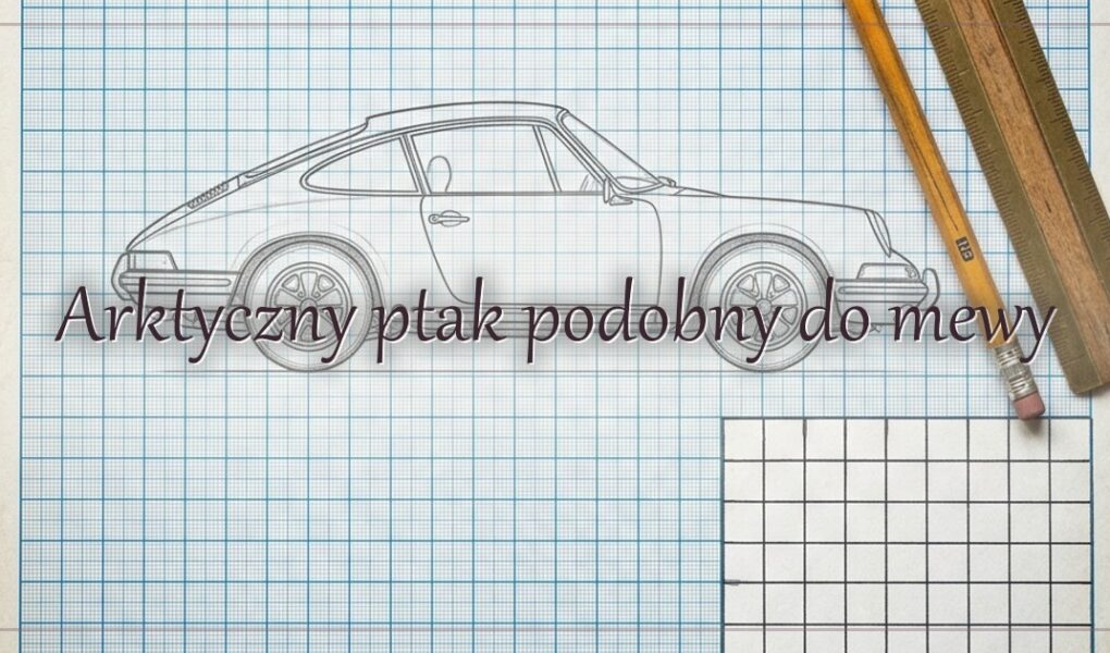 Arktyczny ptak podobny do mewy