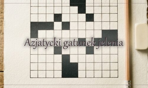 Azjatycki gatunek jelenia