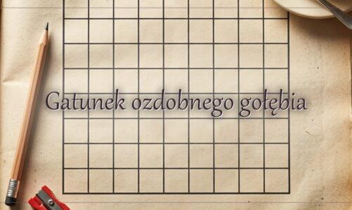 Gatunek ozdobnego gołębia