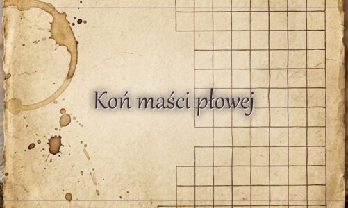 Koń maści płowej – hasło do krzyżówki