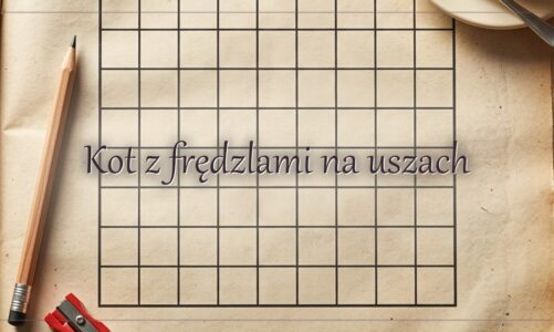 Kot z frędzlami na uszach
