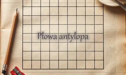 Płowa antylopa – hasło do krzyżówki