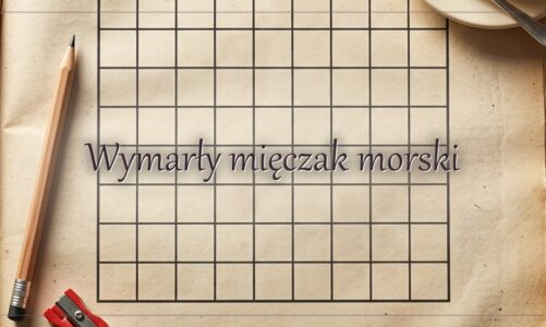 Wymarły mięczak morski